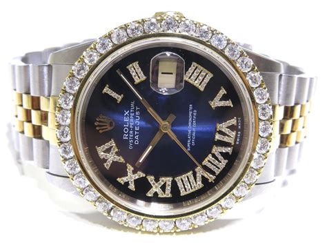 rolex diamond datejust 36mm men's